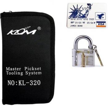 KLOM 32-Piece Lock Picking Set