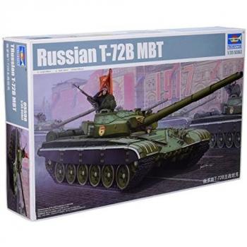 Tirage 4 : Char de guerre T-72b à l’échelle 1/35 – Edition Trumpeter