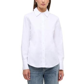 Soft Luxury Hemdbluse ETERNA – Off-White, Damen, 48 cm