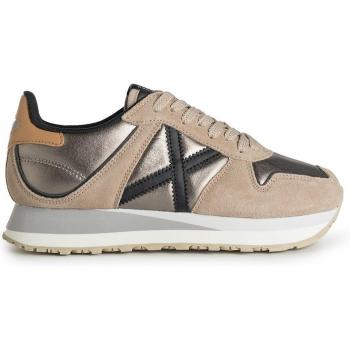 Munich Zapatillas Plateadas 8810196-196, para Mujer