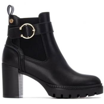 EU 37 Black Heel Booties by XTI 144521 (Women)