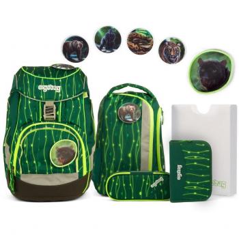 Ergobag Rucksack Set RambazamBär, Unisex, Grün