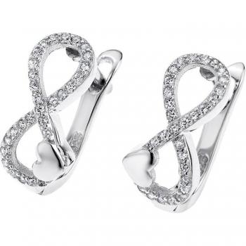 Pendientes Time Road WS01812 Plata para mujer