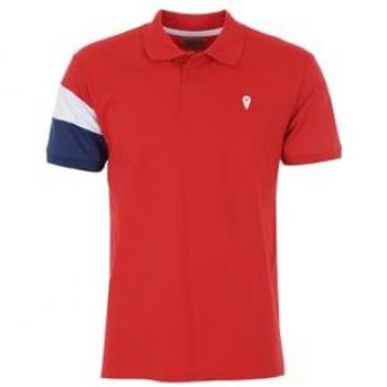 Ciclone Polo Corto Rosso XL
