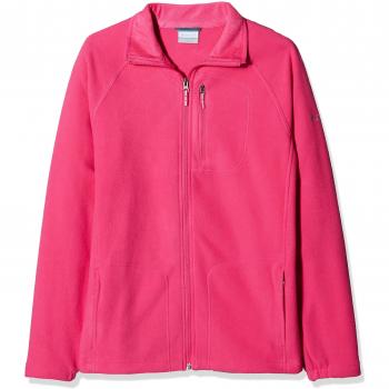 Columbia Kinder Fleecejacke, Fast Trek II Full Zip, Polyester, rosa