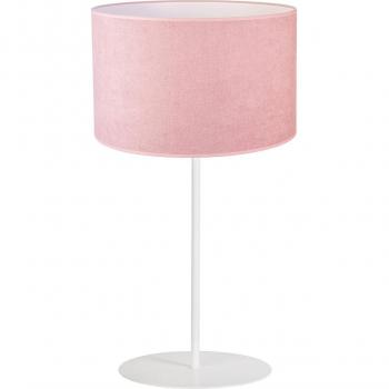 Euluna Lampe d'appoint Pastell Roller 50cm rose