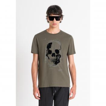 T-Shirt mit Motiv-Print, Größe S
