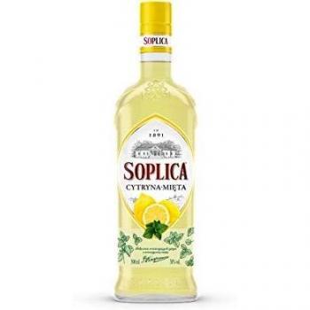 Zitronen‑Minze Likör von Soplica – 500 ml