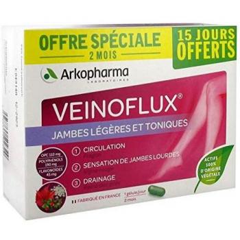 VEINOFLUX JAMBES LEGERES ET TONIQUES 60 GELULES