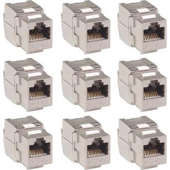 Jack de Red 10Gbps – Keystone Zinc Cat7/Cat6A
