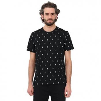 Polo Ralph Lauren T‑Shirt Logotipo All‑Over en Algodón con Diseño Marino