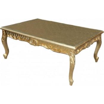 Casa Padrino Barock Couchtisch im Antiklook 120 x 80 cm