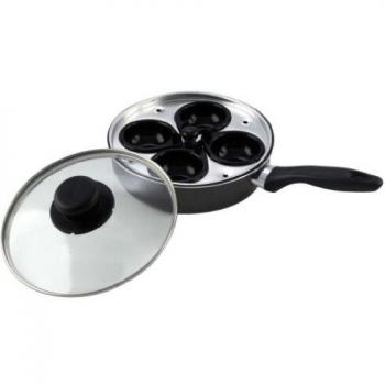 Bistro Bronze 4‑Piece Egg Poacher