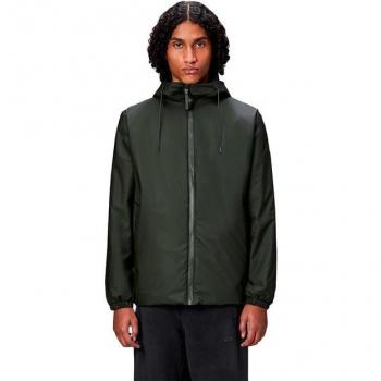 Rains Green Insulated Outerwear – Men’s Size Range