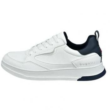Sneakers Bugatti 321AA5025000‑2000 “Classic Noir & White”