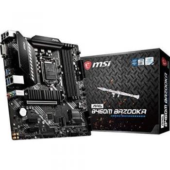 MSI MAG B460M Bazooka Gaming Board: Intel LGA1200, DDR4