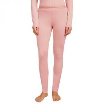 Merino Leggings 260 Tech Icebreaker Light Pink Donna