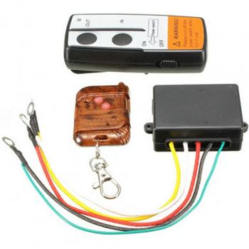 12V Mini Electric Winch Remote Control for ATV