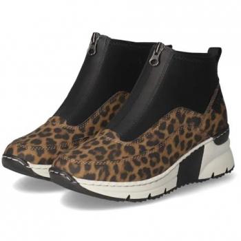 Rieker Stiefelette mit Reißverschluss, Damenmodell