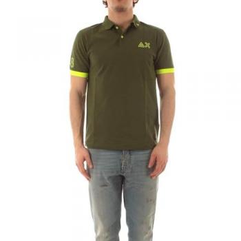 Polo Sun68 A35122 Verde Scuro – Taglia XL