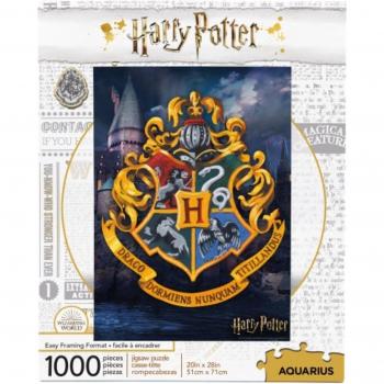 Harry Potter 1000-Teile-Puzzle, Logo: Hogwarts (Aquarius)