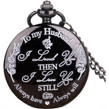 Reloj de Bolsillo para Regalo de Esposo