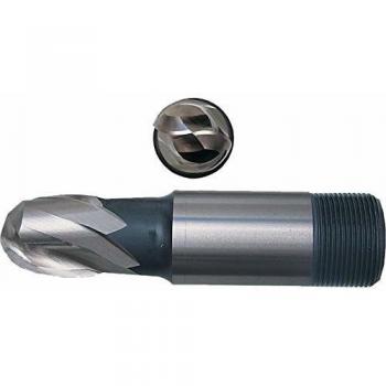 Sherwood 20 mm HSS Ball‑Nose Slot Drill, 2‑Flute, Threaded Shank