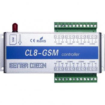 Controlador GSM para puerta de garaje, 4 salidas relé, CL8-GSM