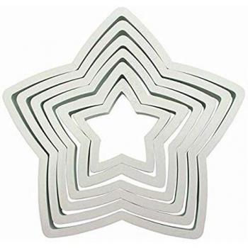 Multi-Use Star-Shaped Edge Trim Kit – 6 Count
