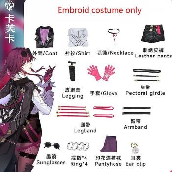 Uniforme Comic Con Star Rail – Costume haut de gamme