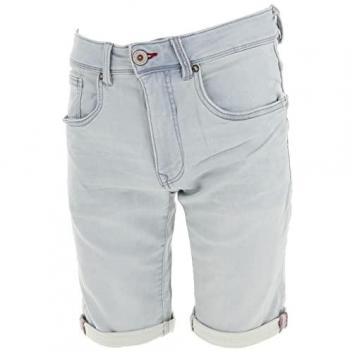 Bermudas Jackson Brillants – Industrie Pétrol – Hommes – Bleu Ciel/Gris