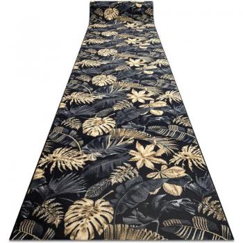 Golden Monstera Floor Covering