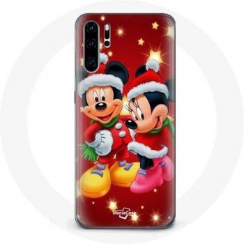 Christmas Mickey and Minnie Mouse Phone Case for Huawei P30 Pro