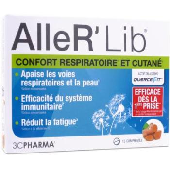 Aller'lib Confort Respiratoire et Cutané 15 Comprimés