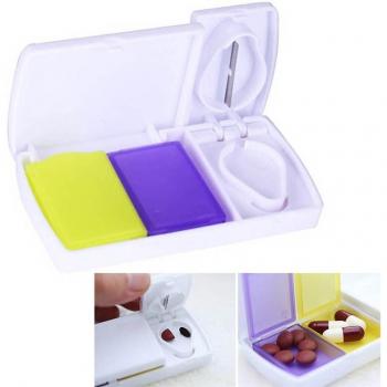 Portable Pill Cutter and Dispenser