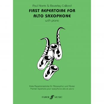 First Repertoire For Alto Saxophone with Piano