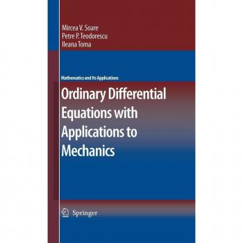 Vitalsource Technologies, Inc. Ordinary Differential Equations With Applications To Mechanics