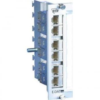 Metz Connect 130B11E2-E Gigabit RJ‑45 Cat6a 3U Rack (White)