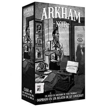 Asmodee Arkham Noir Asesinatos del Culto de la Bruja Juego de Cartas en Solitario