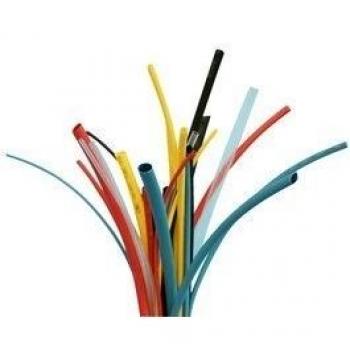 Paquet de 25 Tubes Thermorétractables Jaunes 3,2 mm