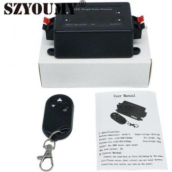 SZYOUMY Remote Controlled LED Dimmer for 12V-24V Single Color
