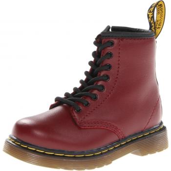Dr. Martens Unisex-Kinder Brooklee Softy T Bootsschuhe, Cherry Red