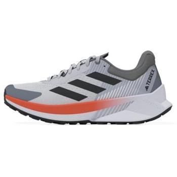 TrailMaster Soulstride Flow – Adidas Terrex Men’s Running Shoes, Grey/Orange, EU 46