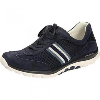Rollingsoft Freizeit Sneaker, Damen, Mesh/Nubuk/Textil, Blau, Größe: 37.5