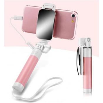 Palo de Selfie con Espejo y Cable para iPhone 11