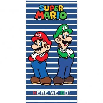 Serviette de bain Mario Kart en coton