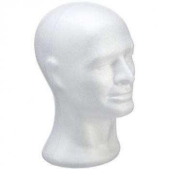 Rayher Styroporform männlicher Kopf 30,5 cm