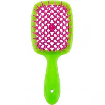 SuperBrush Janeke Hair Brush – Light Green Raspberry Shade