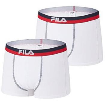 Fila 2er-Set Boxershorts FU5020/2 Weiß – „Pure White Pair“