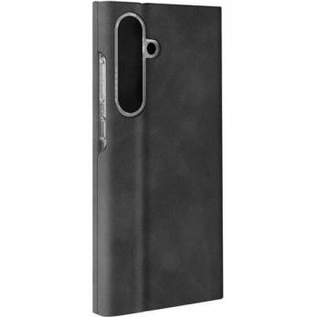 Cover S24 ecopelle scamosciata con porta carta